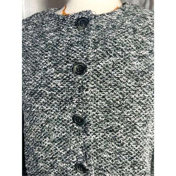 Alfred Dunner | Women’s | Blazers | Petite 12 | Vintage Lightweight Textured Gre - Picture 2 of 5